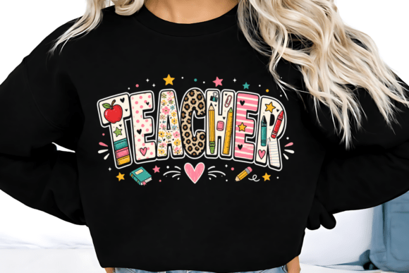 Download Cute Teacher Typography, Back to School - Premium Resources